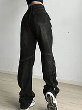 Pantalones anchos y sueltos de cintura alta